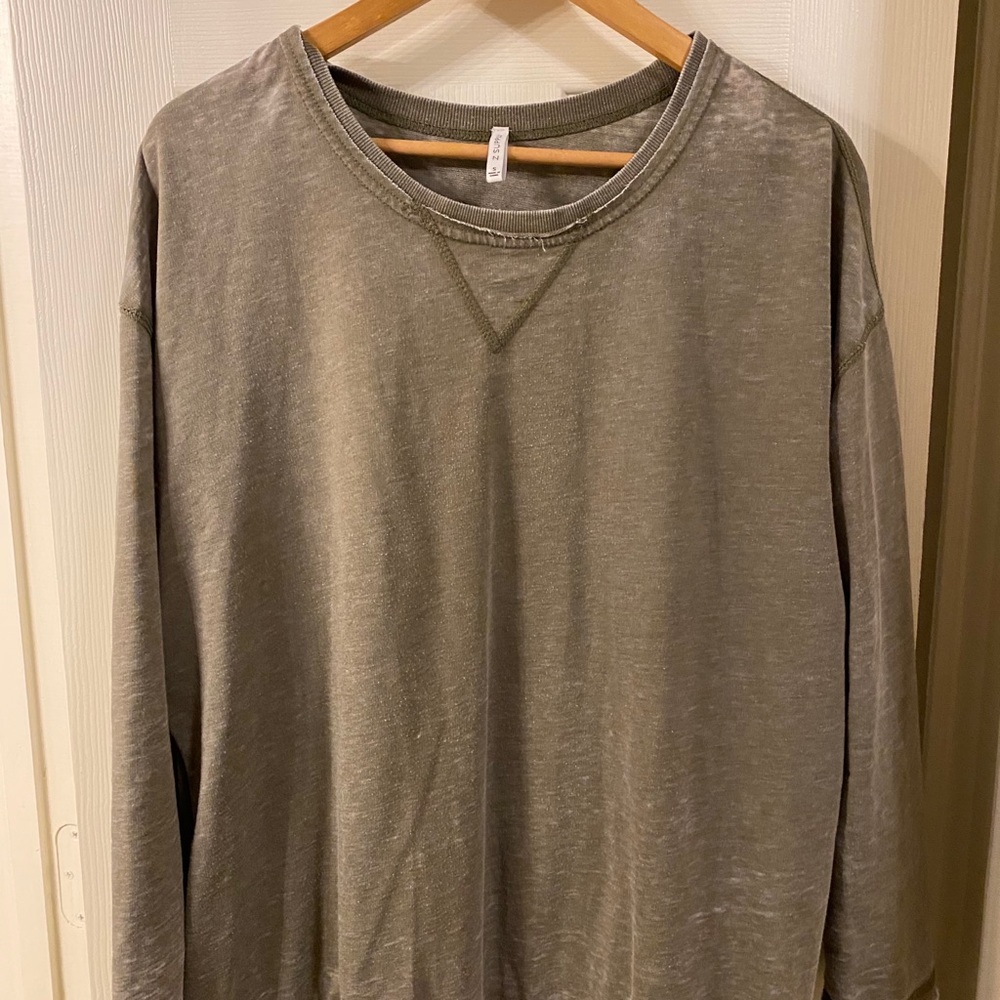 Army green long sleeve